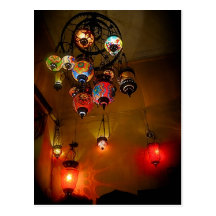 Turkish Lamps Postcards