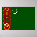 Turkmenistan Flag Print