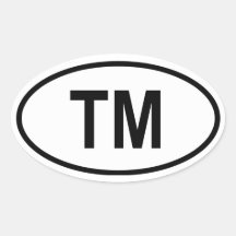 Turkmenistan "TM" Sticker