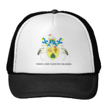 Turks and caicos islands coat of arms hats