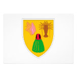 Turks and Caicos Islands Coat of Arms Personalized Invitations