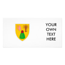 Turks and Caicos Islands Coat of Arms Custom Photo Card