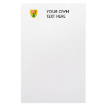 Turks and Caicos Islands Coat of Arms Customized Stationery