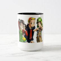 turma do chaves canecas