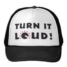 turn it loud trucker mütze
