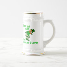 Turn Me Over and Kiss Me Clover Mug