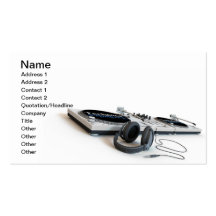 TURN TABLE BUSINESS CARD