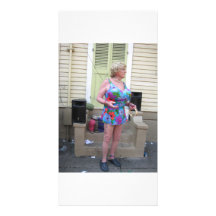 Turn the Music Up Personalized Photo Card