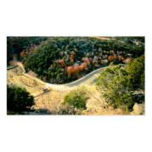 Turner Falls Oklahoma Business Card Template