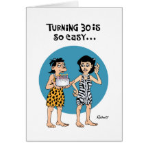 Turning 30 greeting card