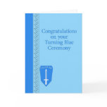 Turning Blue card for soldier