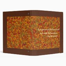Turning leaves binders