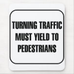 Turning Traffic Mousepad