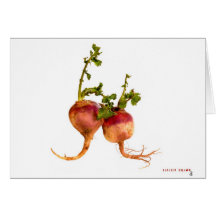 Turnip your tastebuds greeting card