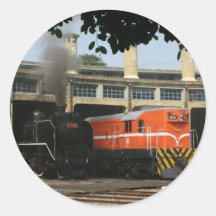 Turntable at Changhua Roundhouse, Taiwan Stickers