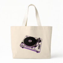 Turntable Tote Bag