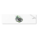 turntable deejay  vector bumper stickers