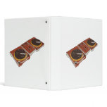 Turntable Double DJ Grunged Graphic Binders