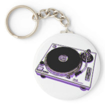 Turntable Key Chains