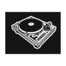 Turntable Post Card