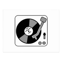 Turntable Postcards