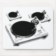 turntables mouse pads