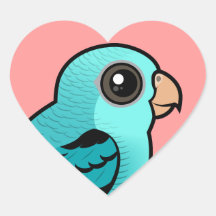 Turquoise Barred Parakeet Sticker