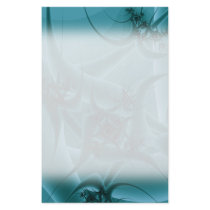 Turquoise Blue and Teal Fractal Art Design. Flyer