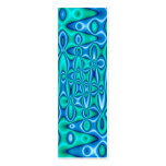 turquoise blue bookmarks