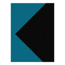 Turquoise Blue Colour Only Tool Invitations Cards