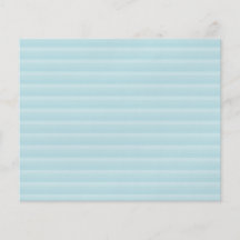 Turquoise Blue Stripes. Full Color Flyer