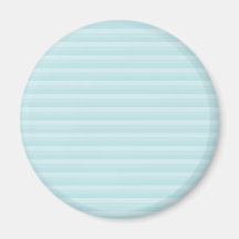 Turquoise Blue Stripes. Refrigerator Magnets