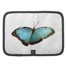 Turquoise Butterfly Folio Planner