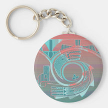 Turquoise Dawn Keychain