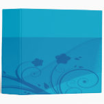 turquoise flower waves.ai binders