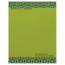 turquoise green circles