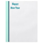 Turquoise Happy New Year Custom Flyer
