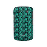 Turquoise Leopard Skin look Design, Personalized