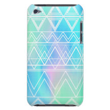 Turquoise Multi Tribal Case-Mate iPod Touch Case