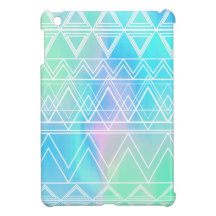 Turquoise Multi Tribal iPad Mini Cases