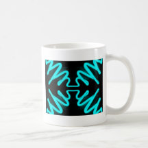 Turquoise Neon Urban Art by CricketDiane Coffee Mug