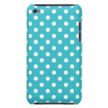 Turquoise Polka Dot iPod Touch G4 Case iPod Touch Case-Mate Case