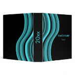 Turquoise Retro Wave