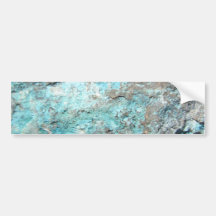 Turquoise Rock Bumper Stickers