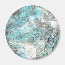 Turquoise Rock Refrigerator Magnet