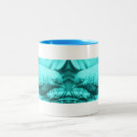 Turquoise Statuary Bird Mugs