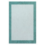 turquoise texture personalized stationery