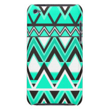 Turquoise Tribal Pattern iPod Case-Mate Cases