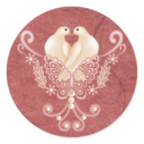 Turteltauben - Love Doves Stickers