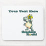 Turtle “1st Graders Rock” Design Mousepad